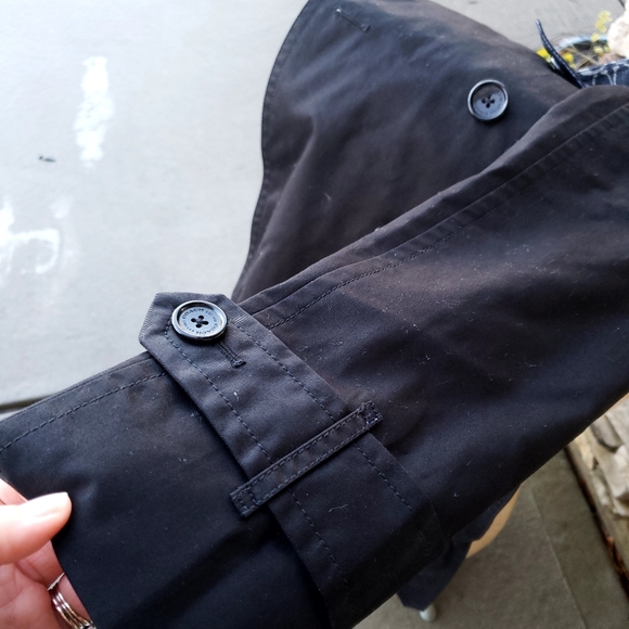 Gently used black Coach coat - Picture 9 of 11
